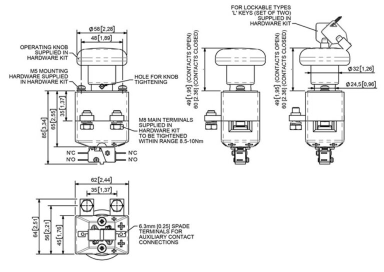 ED250 Technical Drawing