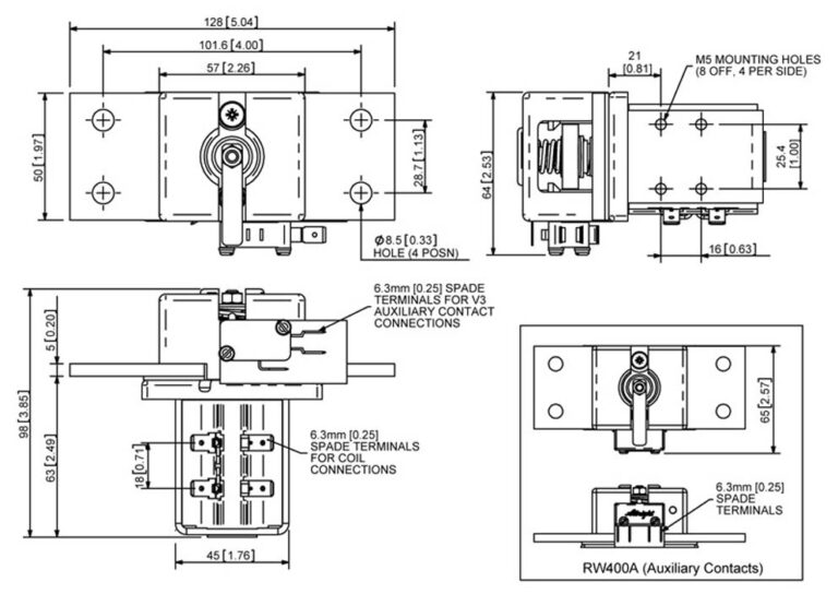 Albright RW400 Technical Drawing
