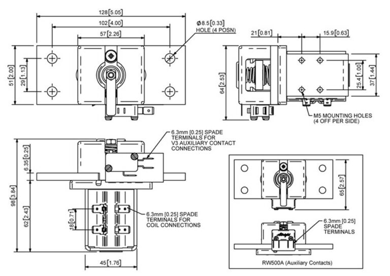 Albright RW500 Technical Drawing