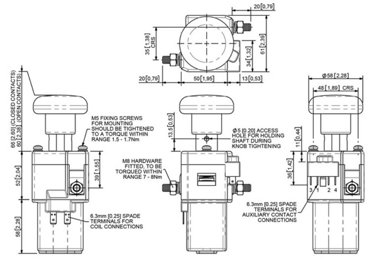 Albright SD300 Technical Drawing