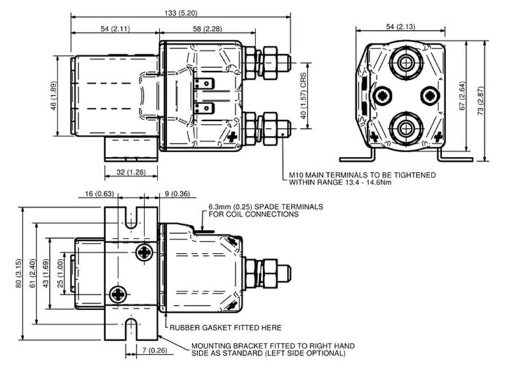 Albright SU280P Technical Drawing