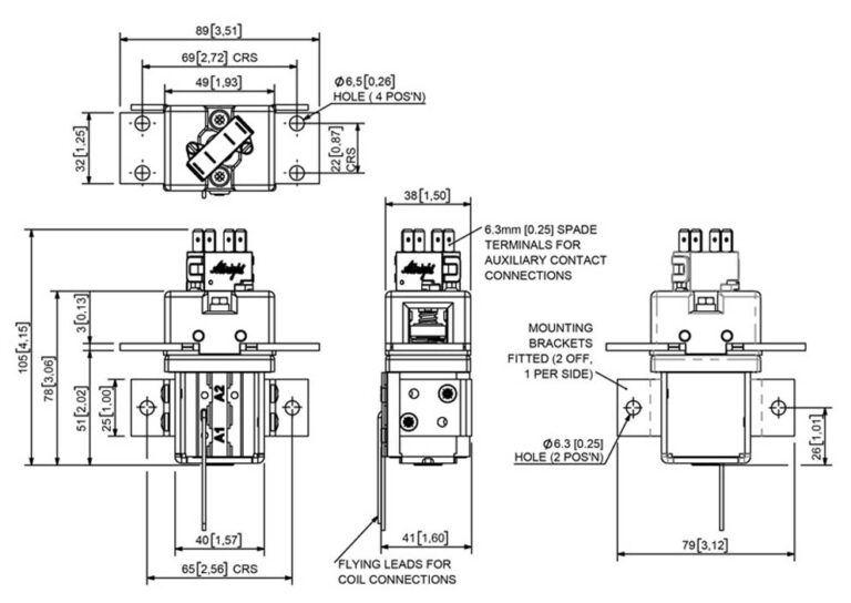 Albright SW140 Technical Drawing