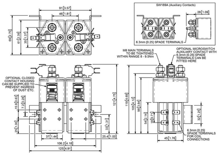 Albright SW189 Technical Drawing