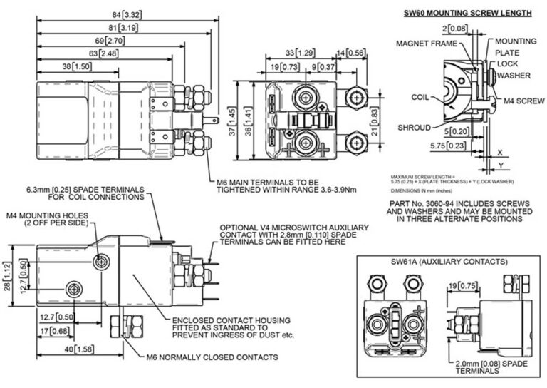 Albright SW63 Technical Drawing