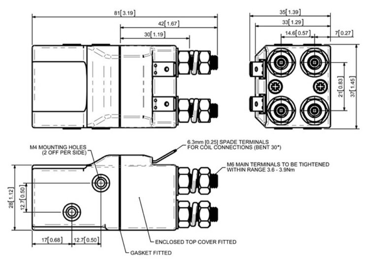 Albright SW68 Technical Drawing