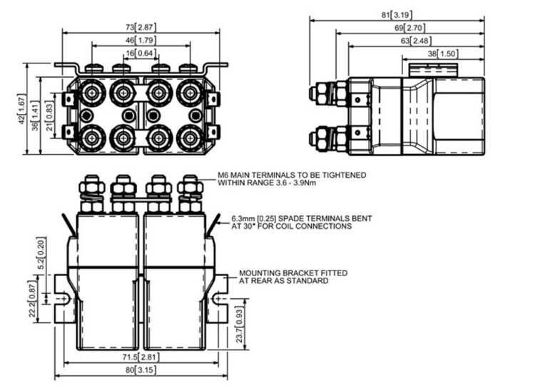 Albright SW688P Technical Drawing