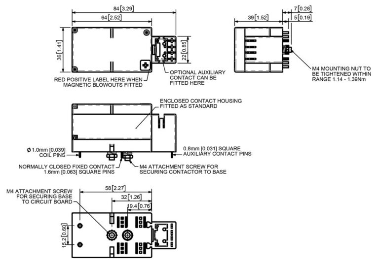 MB63 Technical Drawing