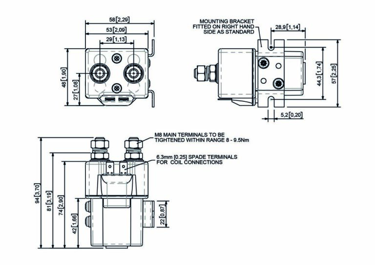 RU80P Technical Drawing