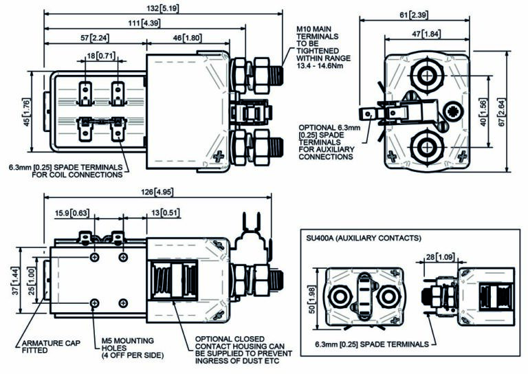 SU400 Technical Drawing